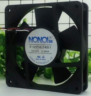 Wholesale NONOI 12025 F1225E24B1 : 24V 0.34A 3wires cooling fan