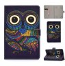 Wholesale 8 Inches PU Case with Front Snap owl Universal Laptop Protective Cover Color Painted