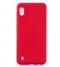 Wholesale Lovely Candy Color Matte TPU Anti-scratch Non-slip Protective Cover Back Case red For Samsung A10