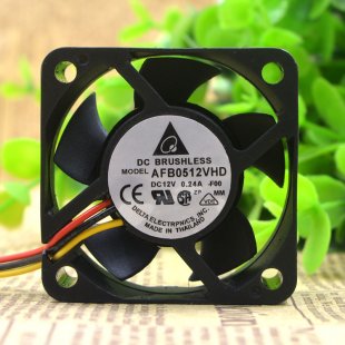 Wholesale DELTA AFB0512VHD AFB0512VHD-F00 AFB0512VHD-R00 12V 0.24A 2wires 3wires Cooling Fan