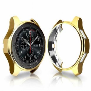 Wholesale for Samsung Galaxy Watch 42mm 46mm Gold_46mm Soft TPU Protector Watch Case Cover