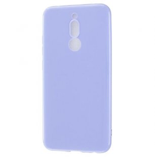 Wholesale Cellphone Cover Glossy TPU Phone Case Defender Full Body Protection Smartphone Shell Taro purple For Redmi 8 / Redmi 8A