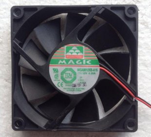 Wholesale Cooling Fan Magic MGA8012XB-A15 12V 0.2A 2wires