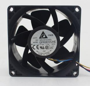 Wholesale Delta 8038 QFR0812UHE 12V 1.70A DC Brushless Fan,Cooling Fan