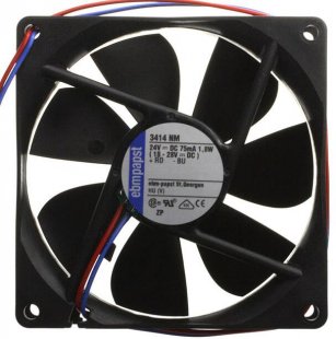 Wholesale EBMPAPST 3414NM 24V 75mA 1.8W 2wires cooling Fan