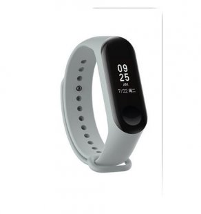 Wholesale for Xiaomi mi 3 Smart Bracelet Mi3 Accessories gray Silicone Wrist Strap Replacement