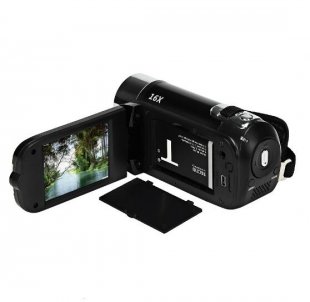 Wholesale DV Home Camera Black EU plug HD 1080P 16M 16X Digital Zoom Video Camcorder TPT LCD Camera