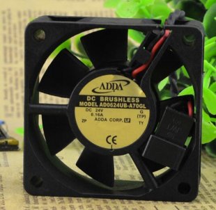 Wholesale Cooling Fan ADDA AD0624UB-A70GL 24V 0.16A 2wires