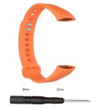 Wholesale for Huawei Honor 3 Adjustable Size Nice Bracelet With Repair Tool Replacement Accessory orange Smart Watch Band Wrist Strap