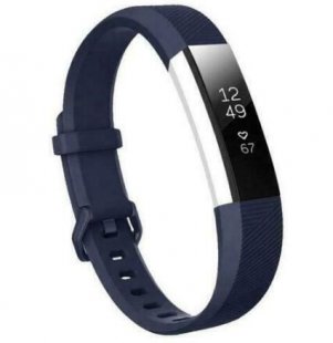 Wholesale Bracelet Navy blue_S For Fitbit Alta/Alta HR Band Secure Strap Wristband Buckle