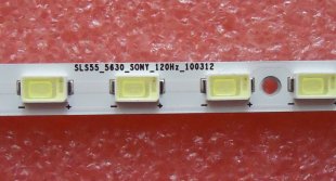 Samsung SLS55_5630_SONY_120HZ_100312 LJ64-02566A LJ64-02567A LED Light Strips for KDL-55EX710 - 1 Strip