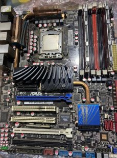 Wholesale ASUS P6T Deluxe V2 LGA 1366 Intel X58 ATX Intel Motherboard