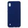 Wholesale Lovely Candy Color Matte TPU Anti-scratch Non-slip Protective Cover Back Case Navy For Samsung A10