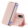 Wholesale Lite Magnetic Protective Case Bracket with Card Slot Leather Mobile Phone Cover Pink For Samsung NOTE 10