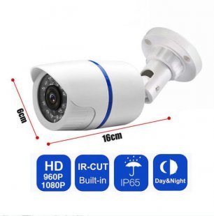 Wholesale Motion Detector with Night Vision PAL-6MM HD 1080P Outdoor IR Video Camera Security System