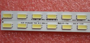 Wholesale Samsung 2012SLS55 7030 58 L rev1.2 / R rev1.2 LJ64-03374A LED Light Strips for KDL-55HX750 - 2 Strips