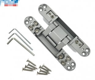 Wholesale High Quality Zinc alloy+Aluminum Alloy Heavy Duty 3d Wooden Hidden Concealed Hinge For Door