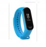 Wholesale for Xiaomi mi 3 Smart Bracelet Mi3 Accessories sky blue Silicone Wrist Strap Replacement