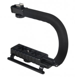 Wholesale for Camcorder Camera DSLR black Pro Stabilizer U-Shape Bracket Video Handheld Grip