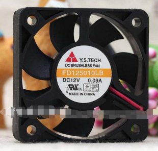 Wholesale Cooling Fan Y.S.TECH FD125010LB 12V 0.09A 2wires