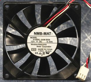 Wholesale Cooling Fan NMB 3106KL-04W-B59 12V 0.3A 3wires