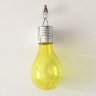Led Solar Light Bulb Built-in 40mah Battery Outdoor Hanging Lanterns for Party Garden Home Patio Decor Yellow