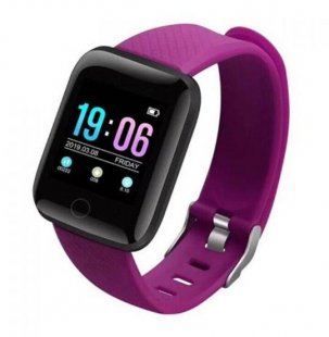 Wholesale Blood Pressure Monitor Tracker Fitness Watch Smart Wristband Sport for Android iOS purple D13 Smartwatch Heart Rate