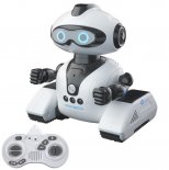 R22 Rc Robot Interlligent Interactive Cady Wish Programming Gesture Control Robot Music Tough Robot Gift For Kids White