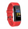 Wholesale Fitness Tracker Bracelet, Red 115plus Bluetooth Smart Watch Heart Rate Blood Pressure Monitor