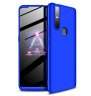 Abctay Ultra Slim PC Back Cover Non-slip Shockproof 360 Degree Full Protective Case blue For VIVO S1/V15