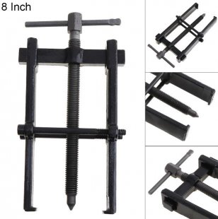 Wholesale 8 Inch High-carbon Steel Two Claw Puller Separate Lifting Device Strengthen Bearing Rama with Screw Rod for Auto Mechanic Maintenance