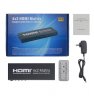 Wholesale Without Battery black For HDMI 2.0 4X2 Array Support 4K/60 YUV4:4:4 HDR ARC Infrared Remote Control