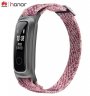 Wholesale AMOLED Watch Heart Rate Fitness Sleep Tracker Sport Pink For Huawei Honor Band 5 Basketball Edition w/ Metal Strap Smart Wristband