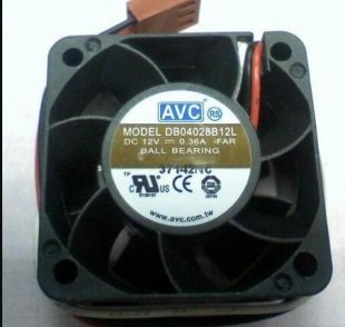 Wholesale AVC DB4028b12L 12V 0.36A Cooling Fan