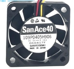 Wholesale SANYO 4010 109P0405H906 : 5V 0.16A 3wires cooling fan