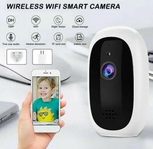 Wholesale Smart WIFI IP Camera EU Plug 720p Wireless Remote Monitoring Camera Home High-definition Camera