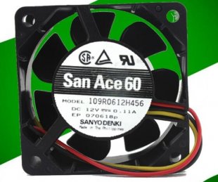 Wholesale Sanyo 6025 12V 0.11A 109R0612H456 Cooling fan