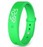 Wholesale Waterproof Intelligent Vibration Reminder Monitoring Body Temperature Timer green V9 Smart Temperature Measurement Bracelet