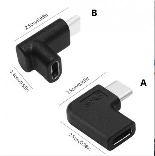 Wholesale For Samsung Huawei Smart Phone B Mini Portable USB 3.1 Type C Male to Female Converter USB-C Adapter