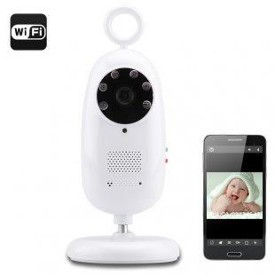 Wholesale Wi-Fi Camera Baby Monitor - 1/3 Inch CMOS, 720p, H.264, Night Vision, IR-Cut, Micro SD Card Support