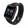 Wholesale for Android iOS black D13 Smartwatch Heart Rate Blood Pressure Monitor Tracker Fitness Watch Smart Wristband Sport