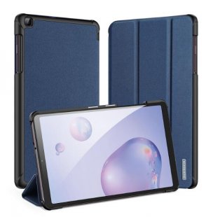 Wholesale 2020 Simple Solid Color Smart PU Leather Case Anti-fall Protective Stand Cover with Sleep Function Royal blue DUX DUCIS For Samsung Galaxy Tab A 8.4