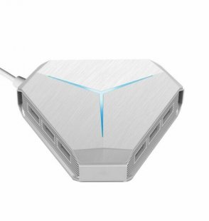 Wholesale for Laptop Computer U Disk white H6 USB Hub Splitter ABS Extension Hub Interface