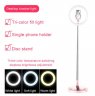 Wholesale for Vlog Live Photo with Tripod Y2 fill light pink Selfie Ring Light LED Dimmable Video Studio Photography Lighting