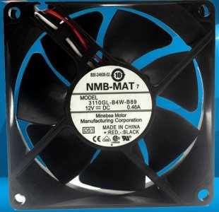 Wholesale NMB 3110KL-04W-B89 12V 0.46A 2wires 3wires Cooling Fan