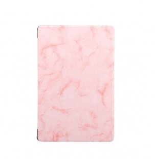 Wholesale Cover Marbling Pattern PU Leather Anti-fall Anti-scrach Anti-slip Protect Shell Tri-fold Case pink For Samsung Tab S6 T860 Tablet