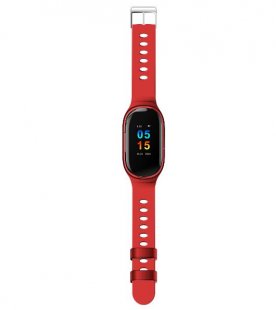 Wholesale Sport Watch Wristband red 2 in 1 Lemfo M1 Wireless Bluetooth Earphone