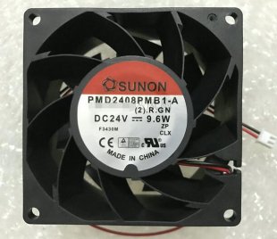 Wholesale SUNON PMD2408PMB1-A 24V 9.6W 2wires Cooling Fan