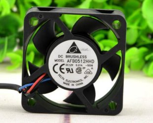 Wholesale Delta 5020 AFB0512HHD 12V 0.21A 3Wire DC Brushless Fan,Cooling Fan