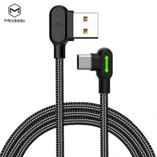 Wholesale 1.8m Mcdodo Buttom Series Elbow Head Design Charging Gaming Cable Type-C Cable